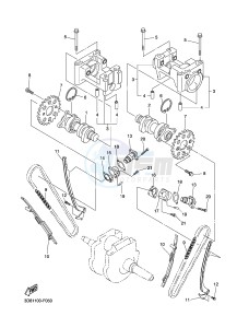 XVS1300CU XVS1300 CUSTOM (2SS3) drawing CAMSHAFT & CHAIN