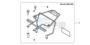 SFX50 drawing TOP CASE CARRIER