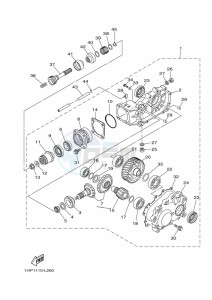 YFM700FWAD (BFE4) drawing DRIVE SHAFT