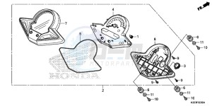 CBR250RAF CBR250RA Europe Direct - (ED) drawing METER