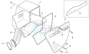 RX 50 racing 2003 drawing Air box