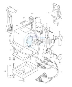 DF 115 drawing Top Mount Dual (1) (2005 & Newer)