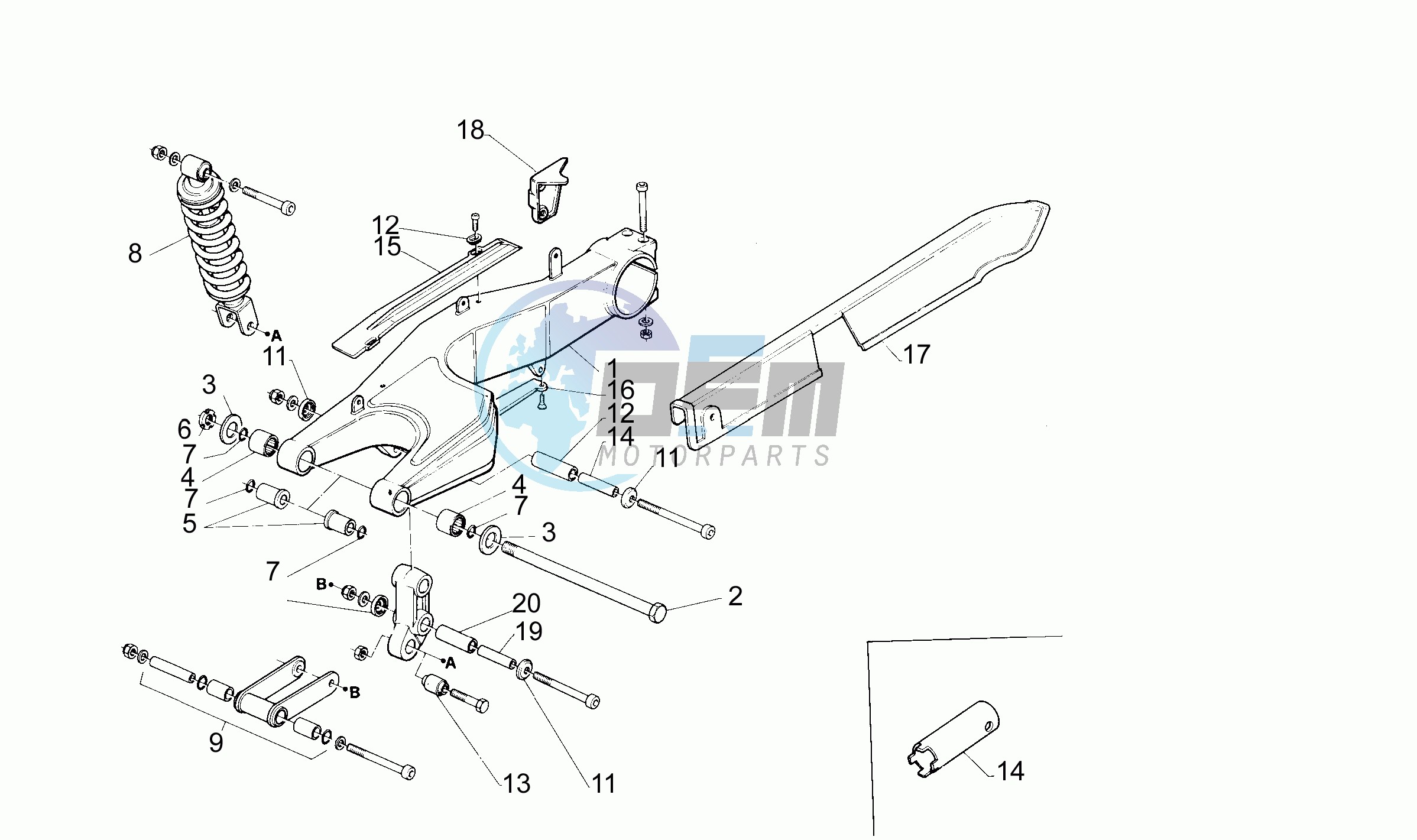 Swing arm