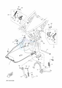 CZD300-A XMAX 300 (BBA1) drawing WINDSHIELD