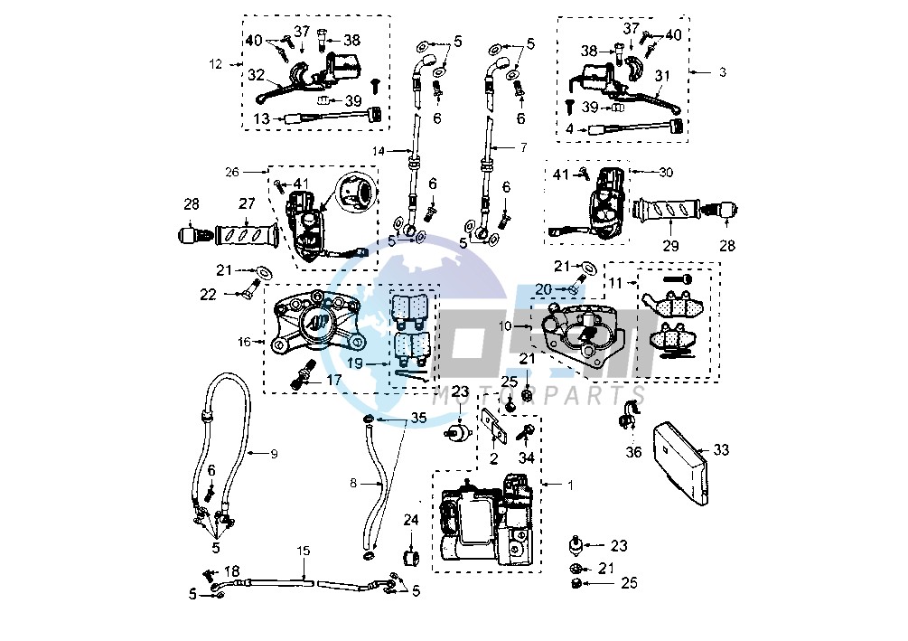 BRAKE CYLINDER-CALIPER