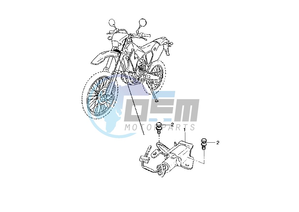 LOCK ASSY, STEERING EURO KIT