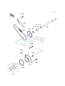 VULCAN 900 CLASSIC VN900BFFA GB XX (EU ME A(FRICA) drawing Oil Pump