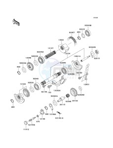 KL 650 E [KLR650] (E8F-E9F) E8F drawing BALANCER