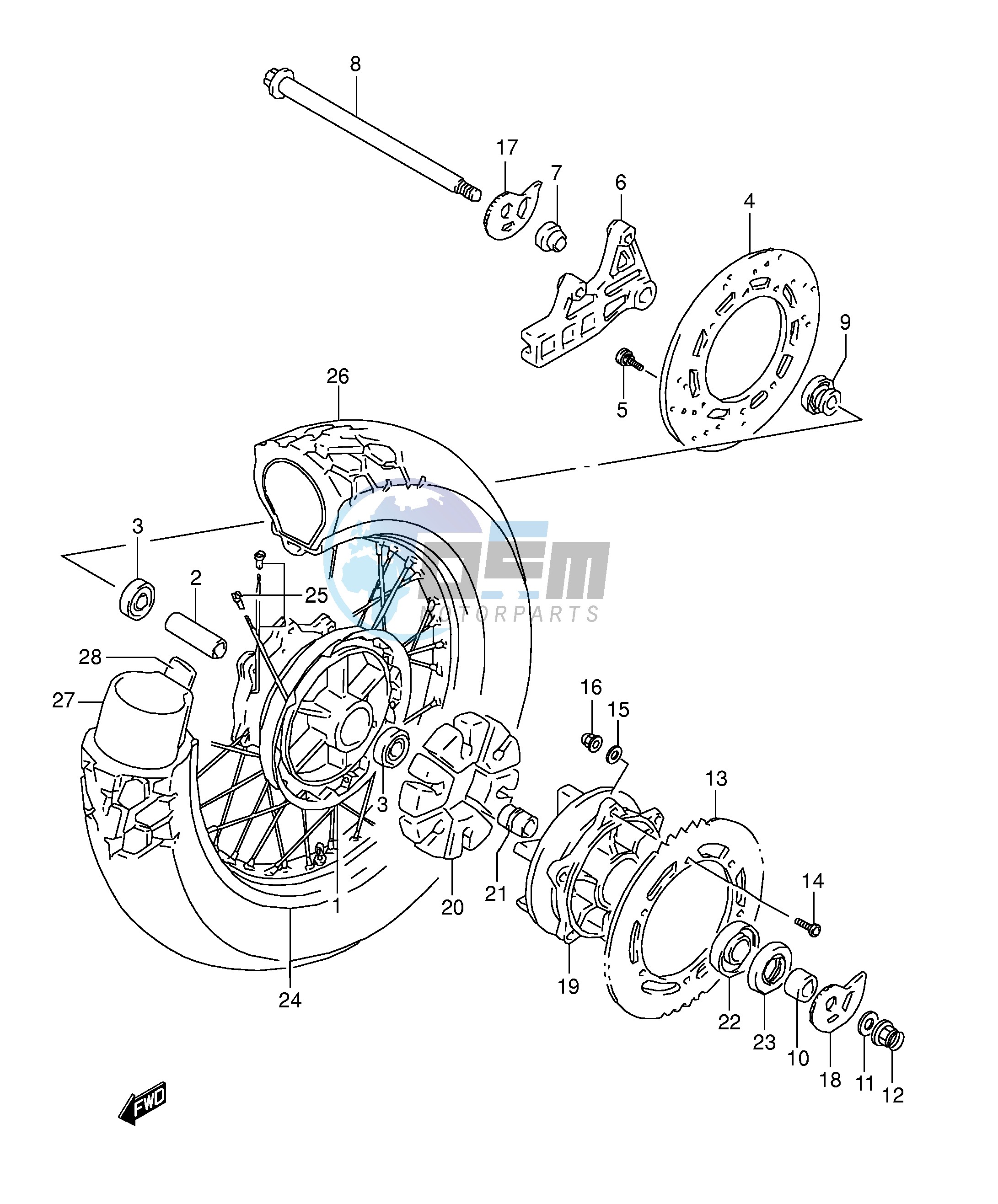 REAR WHEEL