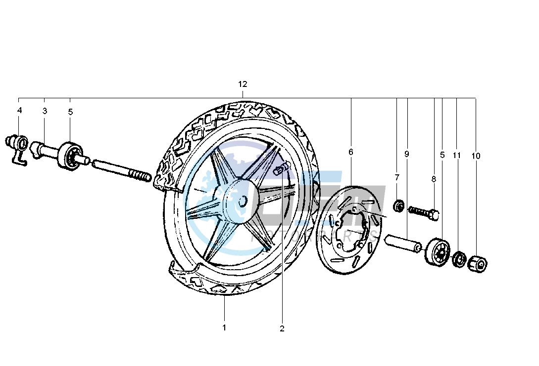 Front wheel