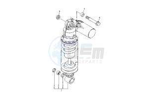 YZF R6 600 drawing REAR SUSPENSION