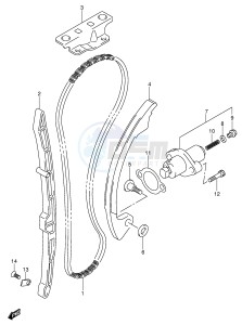 LT-Z400 (E19) drawing CAM CHAIN