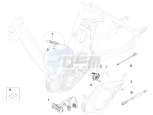 Wi-Bike Uni Mech Comfort 0 drawing Main cable harness