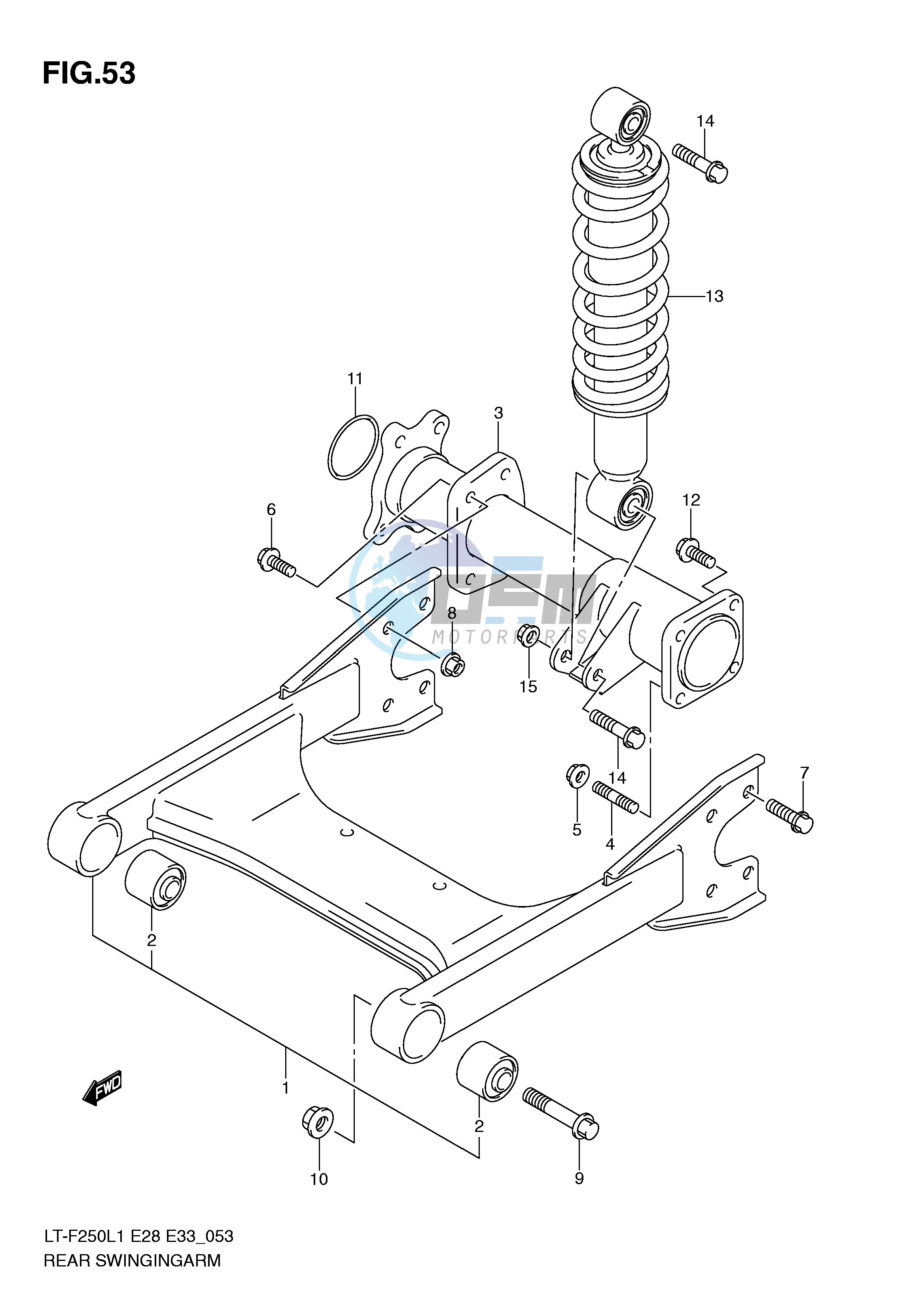 REAR SWINGINGARM