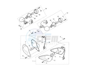 YQ AEROX 50 drawing FLASHER LIGHT