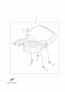 YFM450FWBD YFM45KPLK (BB5H) drawing SEAT