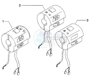 Beverly 125 drawing Electric controls