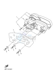 XJ6F 600 DIVERSION F CYPRUS drawing METER