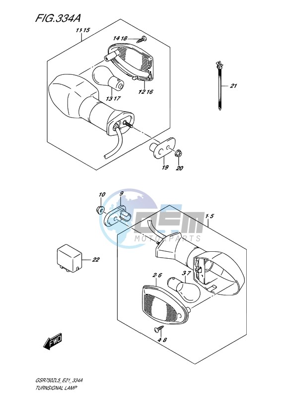 TURNSIGNAL LAMP