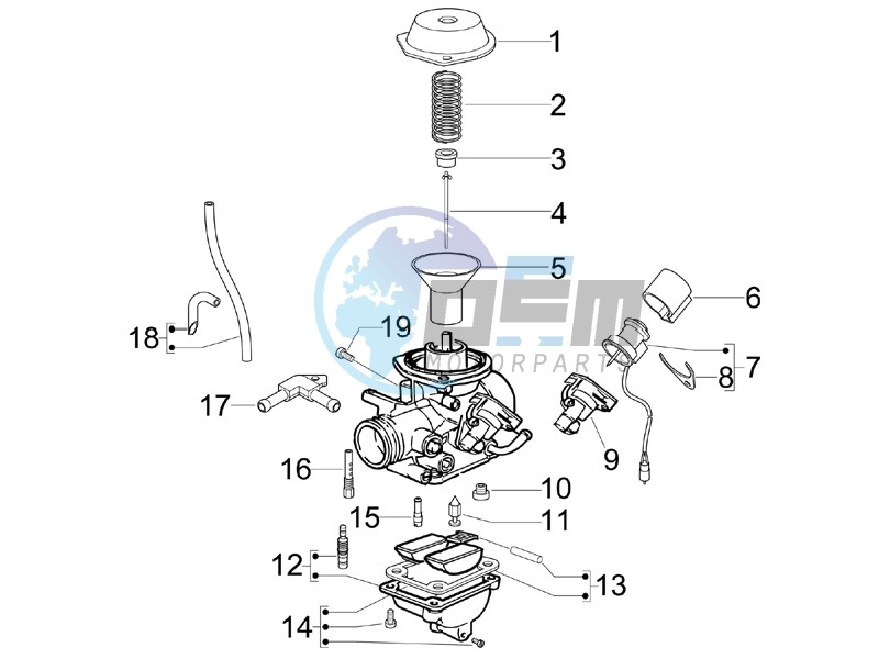 Carburetor's components