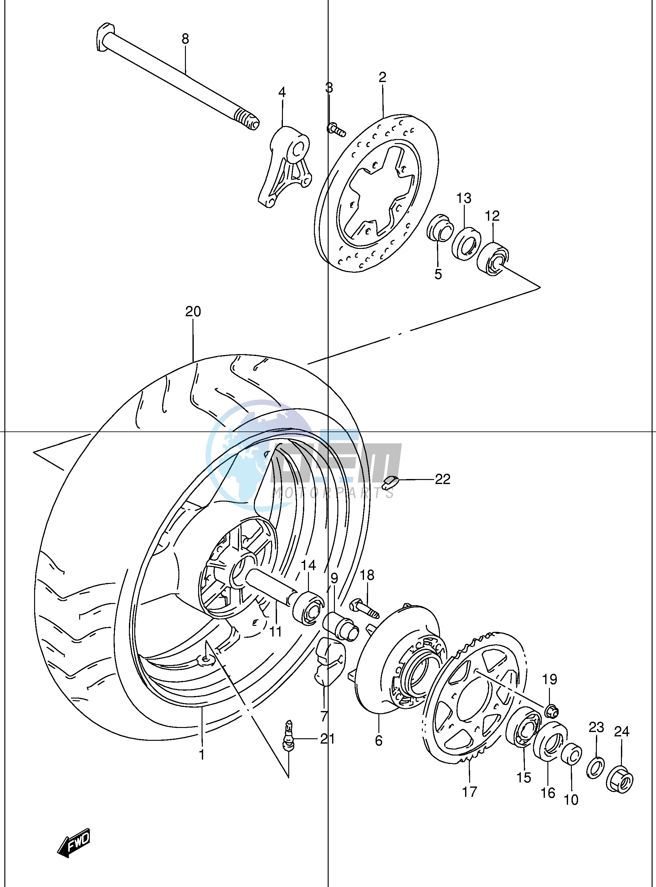 REAR WHEEL