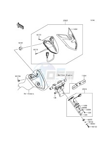 VULCAN 1700 NOMAD ABS VN1700DFF GB XX (EU ME A(FRICA) drawing Taillight(s)