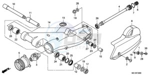 NSA700A9 KO / MME drawing SWING ARM