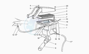 California 1100 Jackal Jackal drawing Air filter