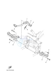 YFM700R YFM700RSF RAPTOR 700 SPECIAL EDITION (B463) drawing STAND & FOOTREST