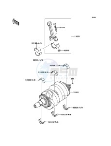 VERSYS_ABS KLE650DCF XX (EU ME A(FRICA) drawing Crankshaft