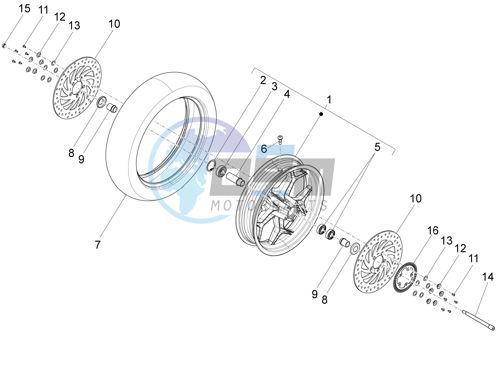 Front wheel