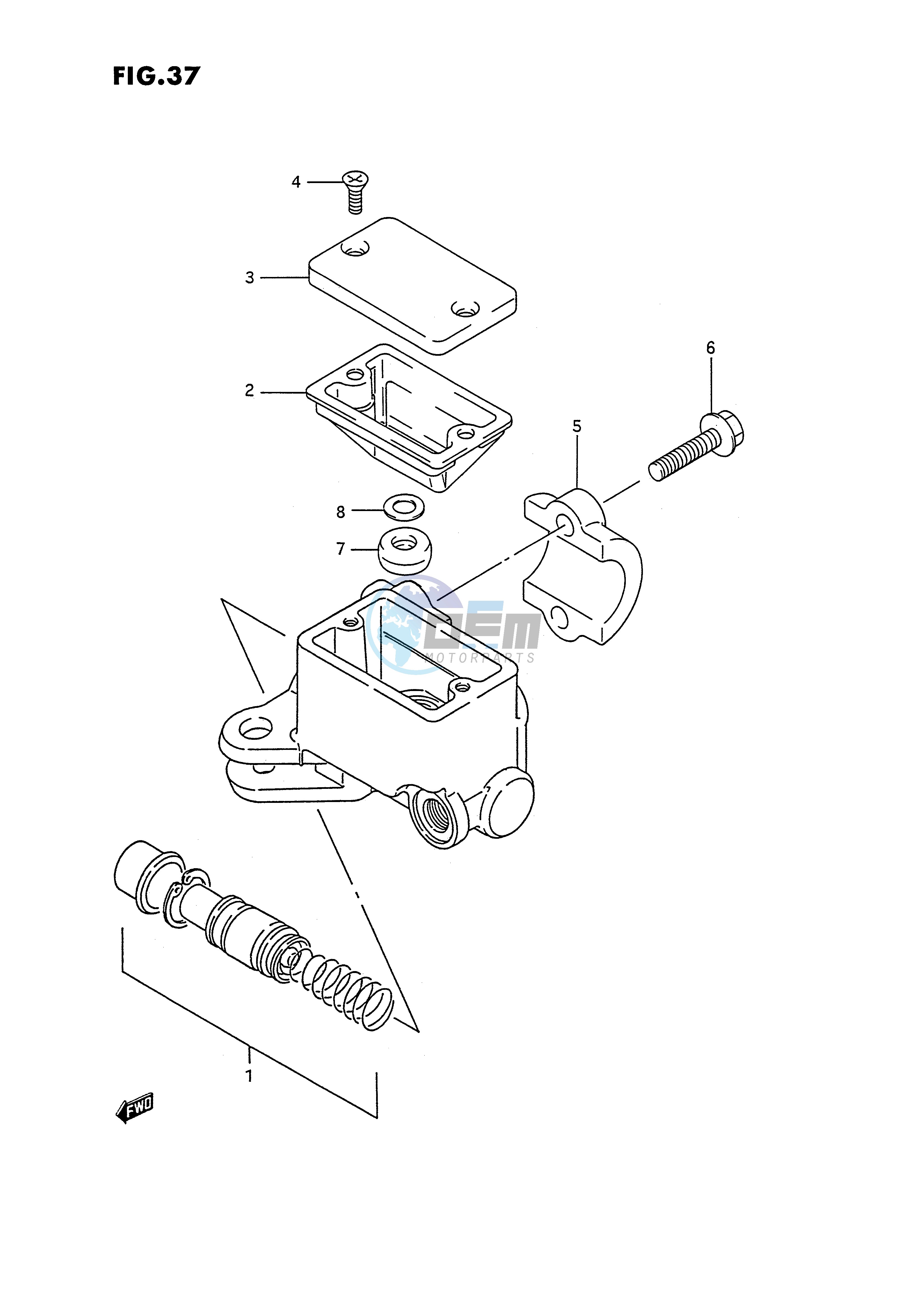 FRONT MASTER CYLINDER