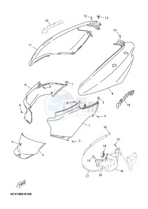 YN50FU NEO'S 4 (2ACB) drawing SIDE COVER