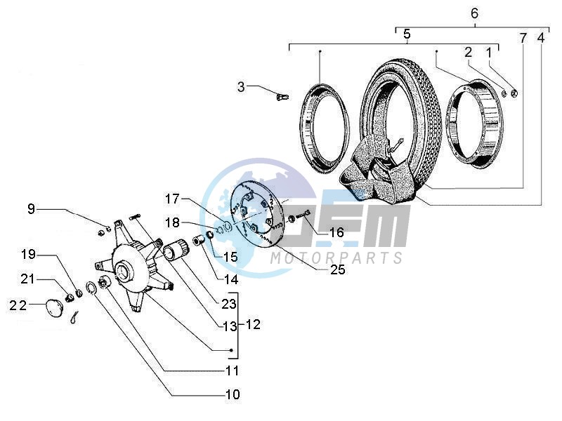 Front wheel