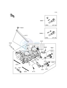 ER-6N ER650EGF XX (EU ME A(FRICA) drawing Throttle