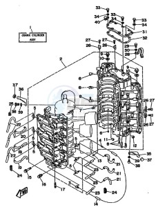 200CETO drawing CYLINDER--CRANKCASE-1