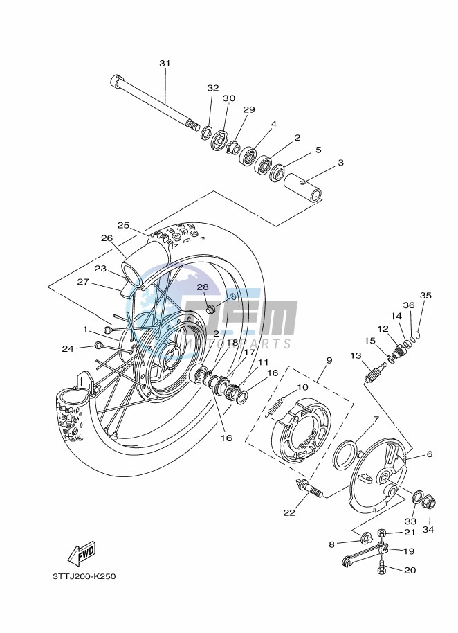 FRONT WHEEL