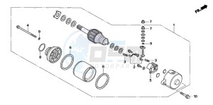 ANF125 drawing STARTING MOTOR