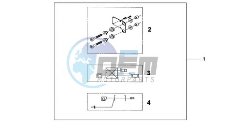 HEATED GRIP ATT. KIT