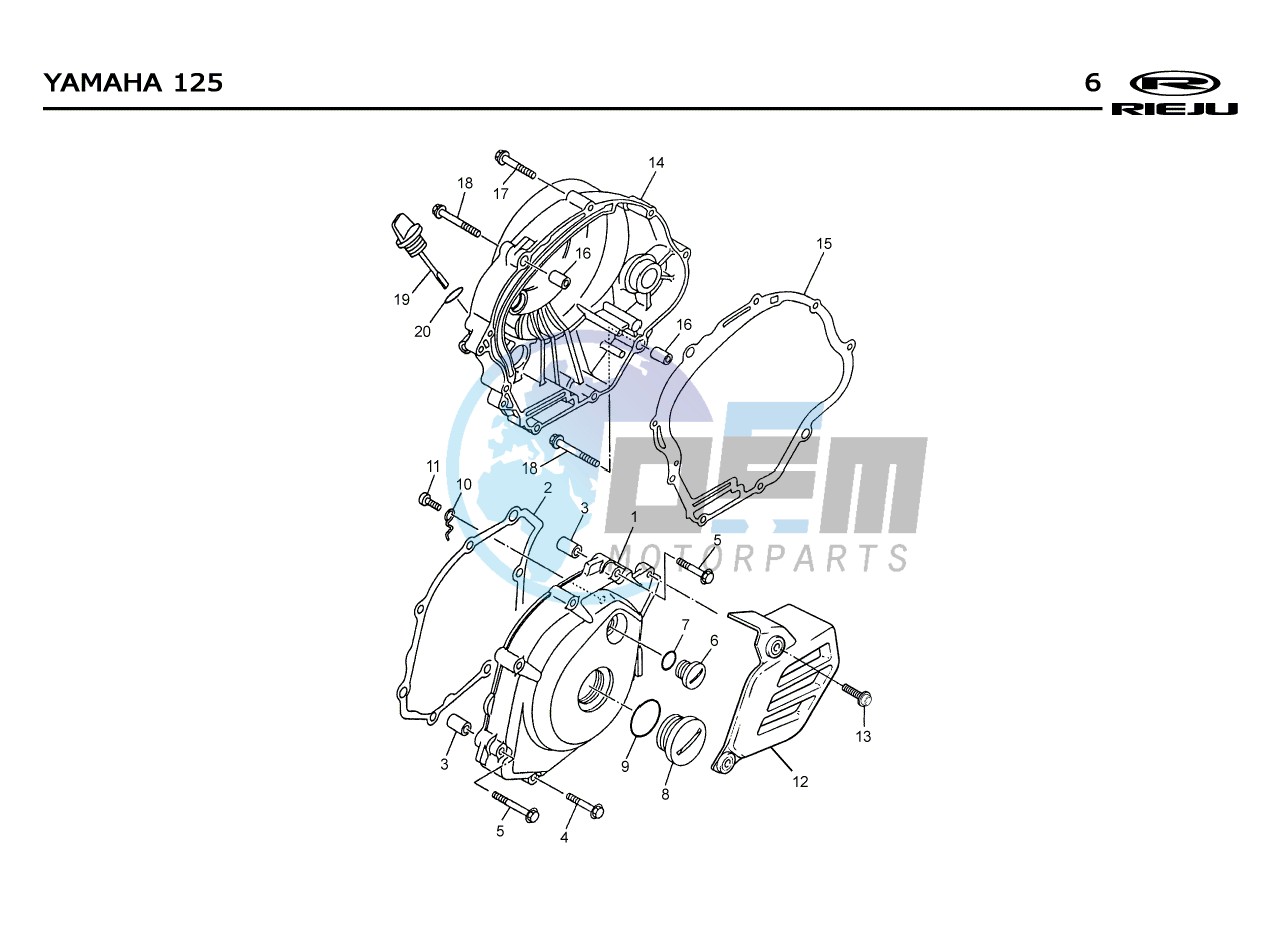 T06  CRANKCASE COVERS