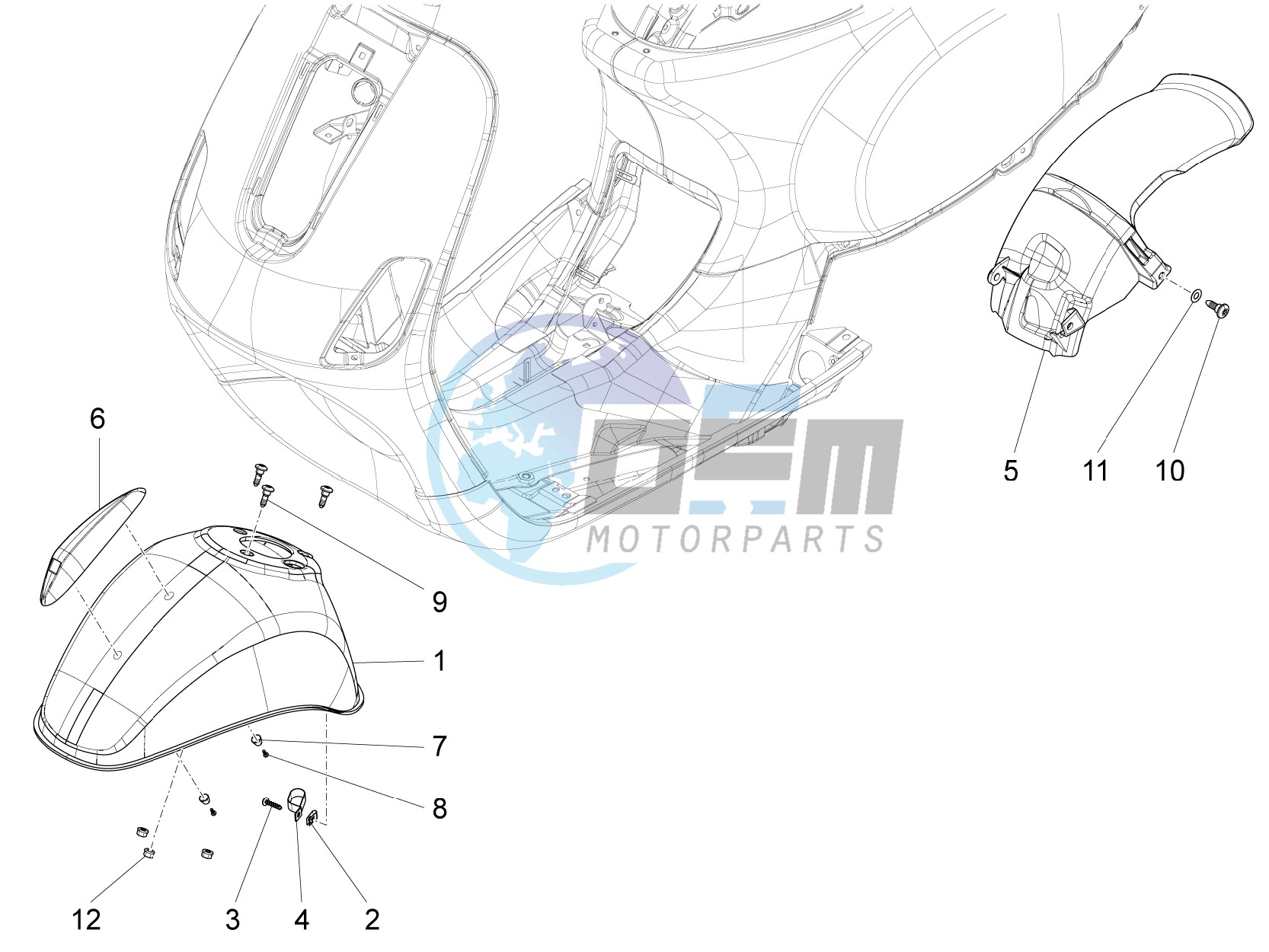 Wheel housing - Mudguard