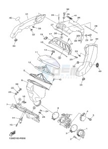 YZ250F (1SMD 1SMF 1SMG 1SMH) drawing INTAKE