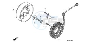 CB1300SA9 Australia - (U / ABS BCT MME TWO) drawing GENERATOR