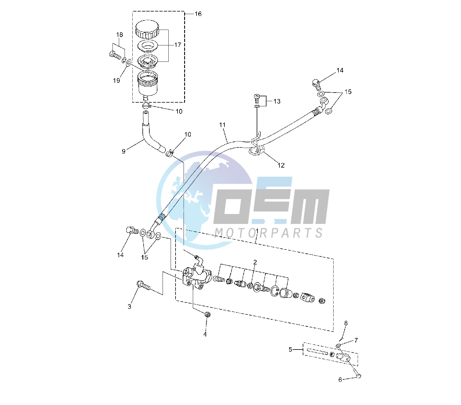 REAR MASTER CYLINDER