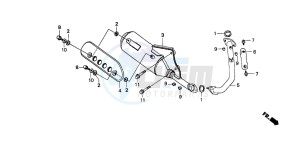 SA50 drawing EXHAUST MUFFLER (2)