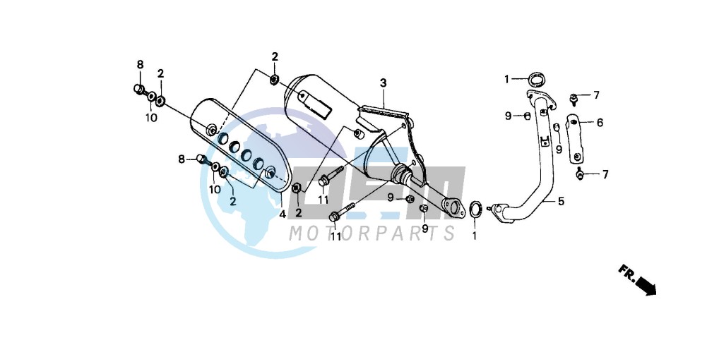 EXHAUST MUFFLER (2)