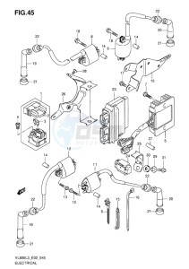 VL800 INTRUDER EU drawing ELECTRICAL