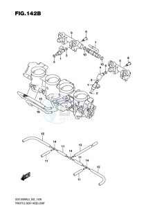 GSX-1300R ABS HAYABUSA EU drawing THROTTLE BODY HOSE-JOINT