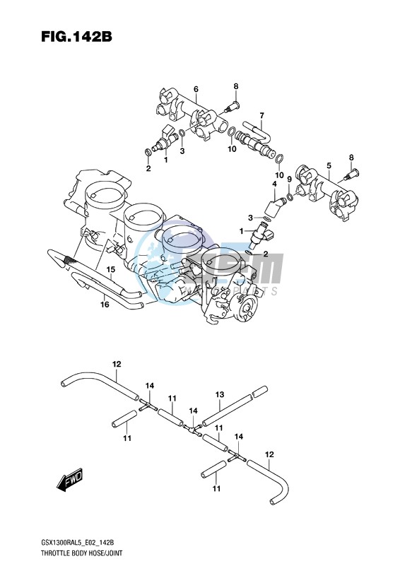 THROTTLE BODY HOSE-JOINT