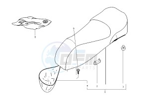 GRANTURISMO 125 drawing Saddle